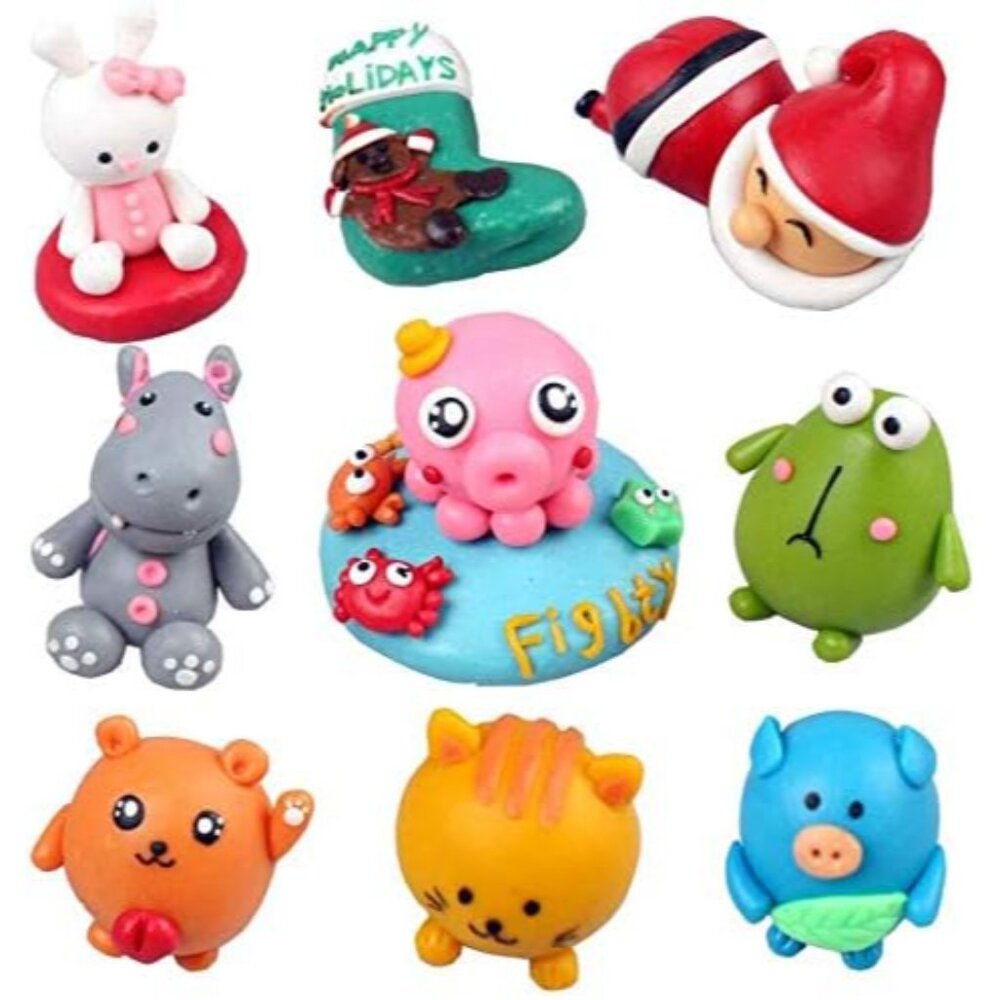 Polymer Clay Kit, Mini Modeling Clay Set for Kids/Beginners/Artist, 24 Colors - Picture 7 of 9